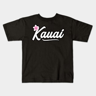 Kauai Hawaii-Beach Vacation Kauai Kids T-Shirt